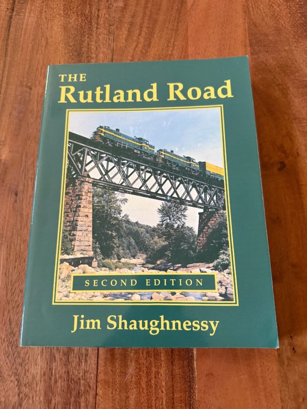 The Rutland Road Second Edition Jim Shaughnessy Railroad History Paperback 1997